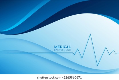 Modern medical healty background vector. Abstract medical design background vector
