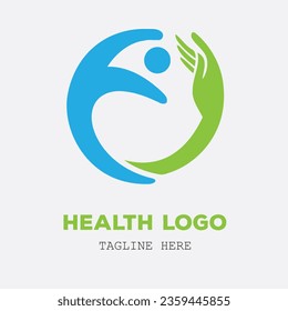 Modern Medical pharmacy Health Logo Design, Health Medical Logo Template Vector  illustrator 
