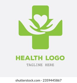 Modern Medical pharmacy Health Logo Design, Health Medical Logo Template Vector  illustrator 
