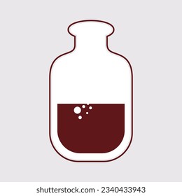 Elemento vectorial de icono de herramienta médica moderna