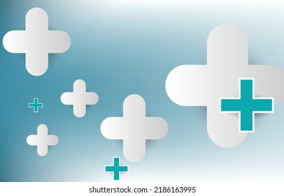 Modern Medical Wallpaper.medical Cross Shape