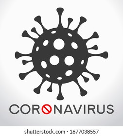 Modern medical WEB BANER. Coronavirus background. Virus Cell Icon. Stop corona virus concepts.