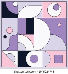 Modern Memphis Art 03 Pattern Illustration Graphic Design Posters, Vector Shape Layout Illustrations in Memphis Design Style.