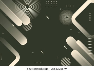Fondo de memphis moderno. Diseño elegante para el Fondo de pantalla.