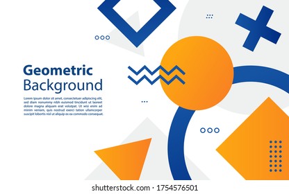 Moderner Hintergrund mit Elementen. Grafikdesign-Element.