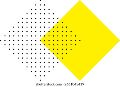 Elemento de diseño geométrico moderno de Memphis