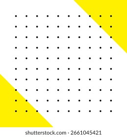 Modern Memphis Geometric Design Element