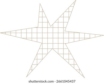 Elemento de diseño geométrico moderno de Memphis