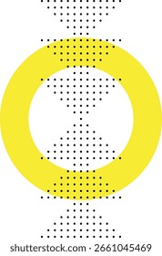 Elemento de diseño geométrico moderno de Memphis