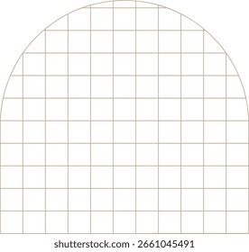 Modern Memphis Geometric Design Element