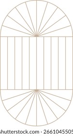 Elemento de diseño geométrico moderno de Memphis