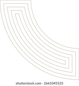 Modern Memphis Geometric Design Element