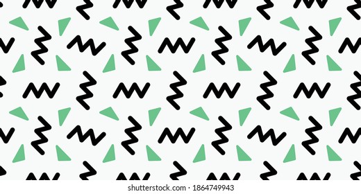 Modern memphis seamless pattern background for fabric , paper, etc.