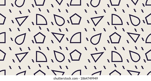 Modern memphis seamless pattern background for fabric , paper, etc.