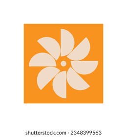 Modern memphis shape vector element