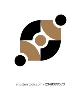 Modern memphis shape vector element