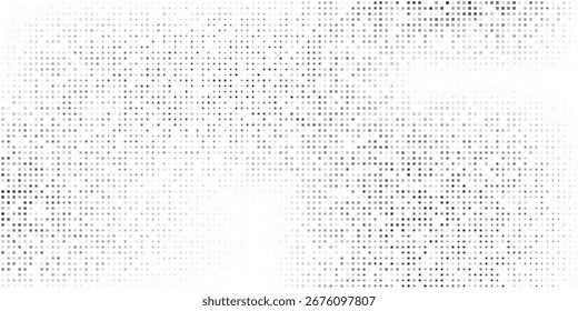 Textura de gradiente de meio-tom pontilhado de malha moderna. Ponto de polca de fuga simples abstrato moderno