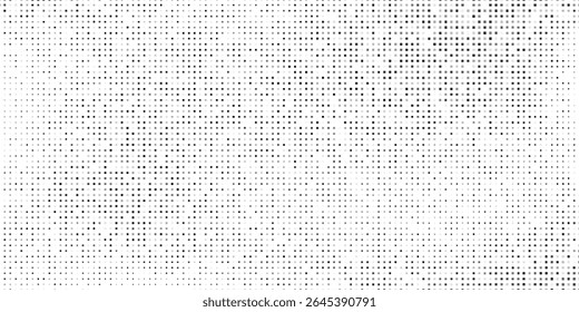Modern mesh the rectangle dotted halftone gradient texture. Vanishing polka dot design