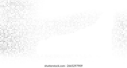 Textura de gradiente de meio-tom de retângulo de malha moderna. Fugindo polca abstrato moderno simples