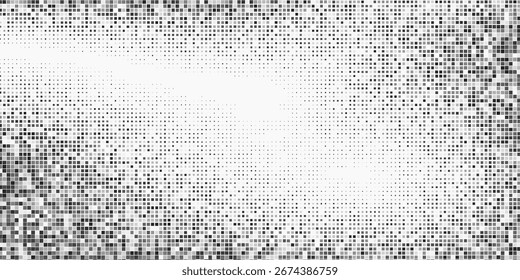 Fondo de papel de plata de malla moderna con textura de espejo de metal. Resumen de degradado de cromo