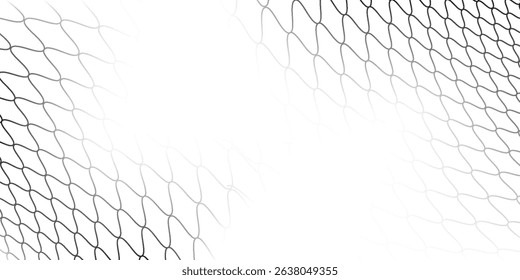 Modern mesh texture for fishing nets. Seamless pattern for sportswear or soccer goal, volleyball net, basketball hoop, hockey, athletics simple abstract