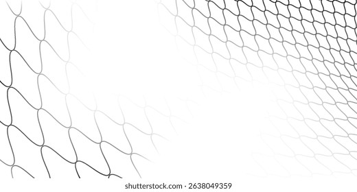 Modern mesh texture for fishing nets. Seamless pattern for sportswear or soccer goal, volleyball net, basketball hoop, hockey, athletics simple abstract design