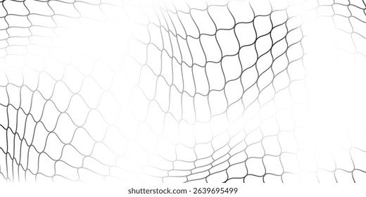 Modern mesh texture for fishing nets. Seamless pattern for sportswear or soccer goal, volleyball net, basketball hoop, hockey, athletics abstract modern simple art