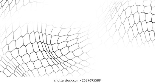 Modern mesh texture for fishing nets. Seamless pattern for sportswear or soccer goal, volleyball net, basketball hoop, hockey, athletics abstract modern