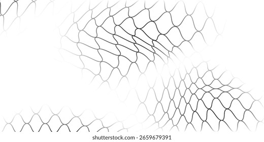 Modern mesh texture for fishing nets. Seamless pattern for sportswear or soccer goal simple