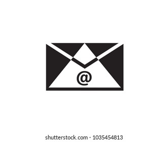 Modern Message icon, mailbox icon