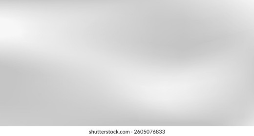 Modern metal mirror texture. Chrome gradient surface with light gloss design abstract