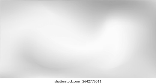 Modern metal mirror texture. Chrome gradient surface with light gloss design