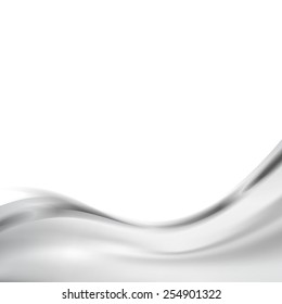 Modern metal wave border abstract folder design. Vector illustration