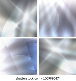 Modern metalic grey background of bright glowing perspective. Gorgeous graphic image template. Abstract vector Illustration eps 10 for your business brochure colors silver, steel