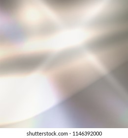 Modern metalic grey background of bright glowing perspective. Gorgeous graphic image template. Abstract vector Illustration eps 10 for your business brochure colors silver, steel