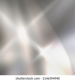 Modern metalic grey background of bright glowing perspective. Gorgeous graphic image template. Abstract vector Illustration eps 10 for your business brochure colors silver, steel