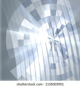 Modern metalic grey background of bright glowing perspective. Gorgeous graphic image template. Abstract vector Illustration eps 10 for your business brochure colors silver, steel