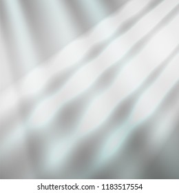Modern metalic grey background of bright glowing perspective. Gorgeous graphic image template. Abstract vector Illustration eps 10 for your business brochure colors silver, steel