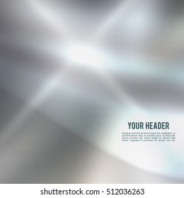 Modern metalic grey background of bright glowing perspective. Gorgeous graphic image template. Abstract vector Illustration eps 10 for your business brochure colors silver, steel