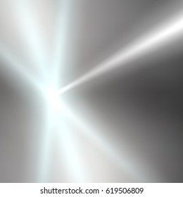 Modern metalic grey background of bright glowing perspective. Gorgeous graphic image template. Abstract vector Illustration eps 10 for your business brochure colors silver, steel
