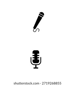 Una Ilustración vectorial de iconos de micrófono moderna diseñada en un estilo limpio y minimalista, perfecta para audio, música, podcast, difusión y proyectos relacionados con la comunicación. Este versátil icono de micrófono es ideal para la marca de podcast, App de música, estudios de grabación, asistentes de voz, plataformas de transmisión en vivo, diseño de interfaz de usuario, Sitios web, logotipos, infografías y Materiales promocionales. El diseño sencillo del Vector garantiza una excelente escalabilidad y una calidad nítida tanto para la impresión como para el uso digital. Proporcionado en formato EPS totalmente editable, este icono de micrófono es adecuado para diseñadores profesionales, creadores de contenido y desarrolladores.