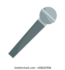 modern microphone instrument electronic speak icon