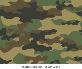 
modern military camouflage seamless fashion pattern classic urban design