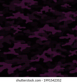 modern military vector camouflage pink print, seamless pattern for clothing headband or print