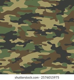 modern military vector camouflage print, seamless pattern for clothing headband or print. camouflage from pols