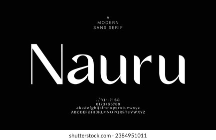 Modern minimal abstract alphabet fonts. Typography technology, electronic, movie, digital, music, future, logo creative font. vector illustration