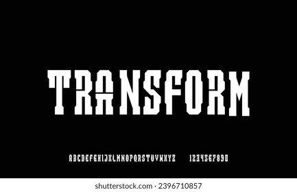 Modern minimal abstract alphabet fonts. Typography technology, electronic, movie, digital, music, future, logo creative font. vector illustration