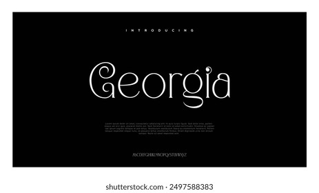 Modern minimal abstract alphabet fonts. Typography technology, electronic, movie, digital, music, future, logo creative font. vector illustration