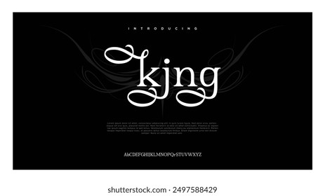 Modern minimal abstract alphabet fonts. Typography technology, electronic, movie, digital, music, future, logo creative font. vector illustration