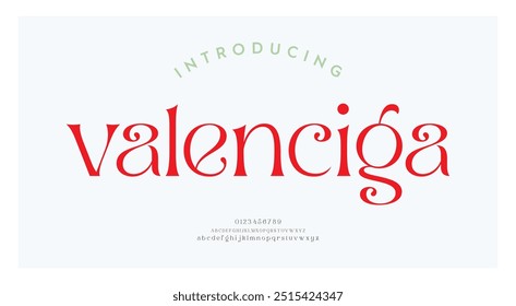 Fontes alfabéticas abstratas mínimas modernas. Tipografia fonte criativa colorida. ilustração vetorial